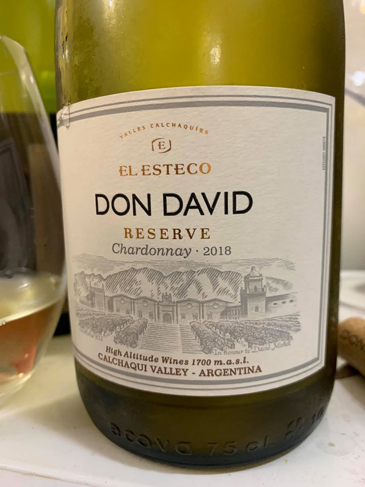 Don David Chardonnay Reserva 2018