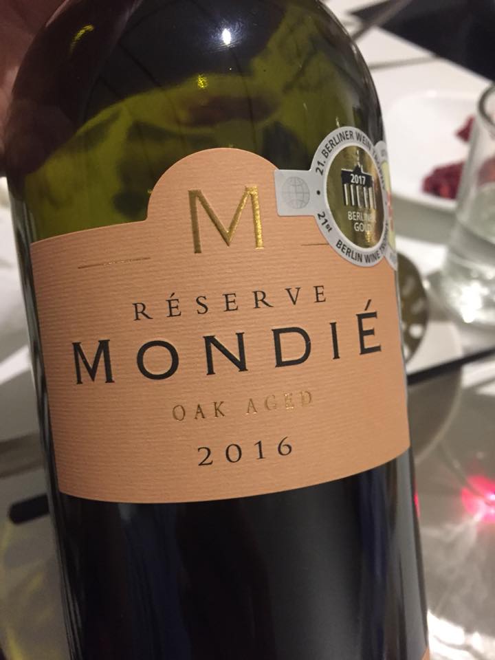 Mondie Reserve 旺迪特級紅葡萄酒