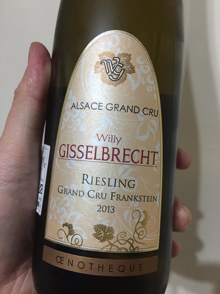 Willy Gisselbrecht Alsace Riesling Grand Cru 