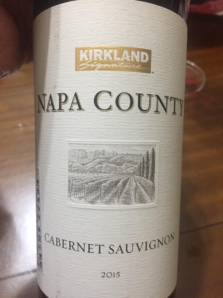 Kirkland Napa county Cabernet Sauvignon