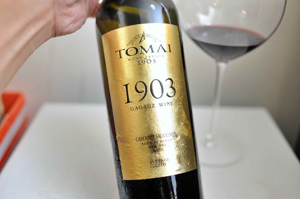 Tomai 1903 Gagauz wine Cabernet Sauvignon and Merlot