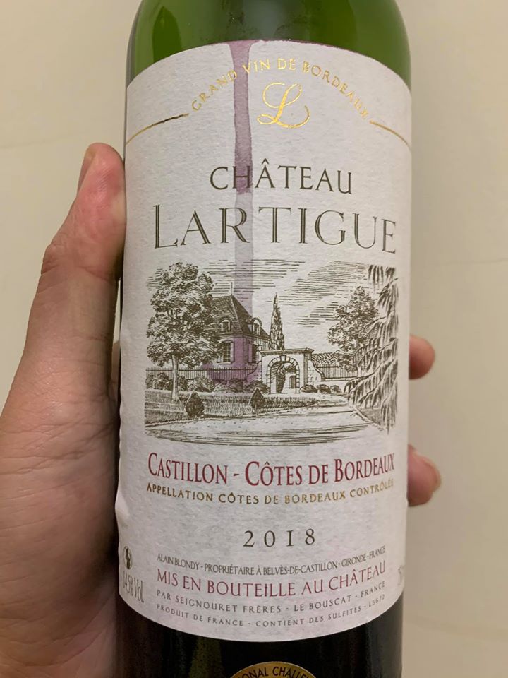 Chateau Lartigue 2018
