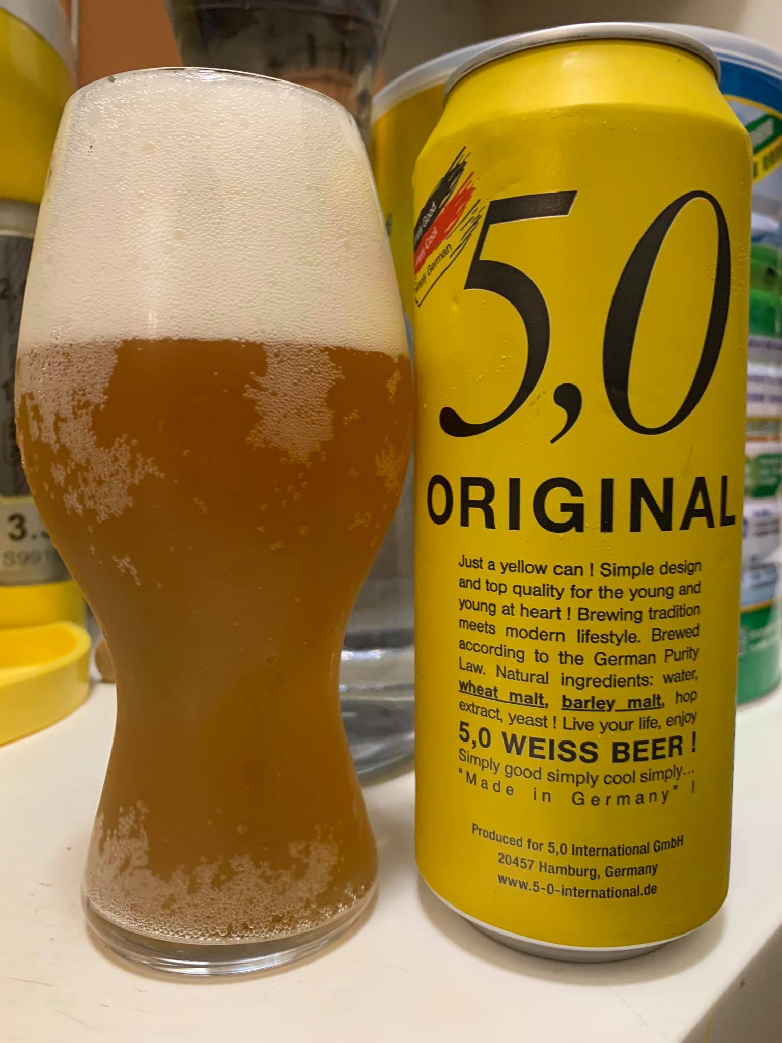 5,0 Original Weiss Beer