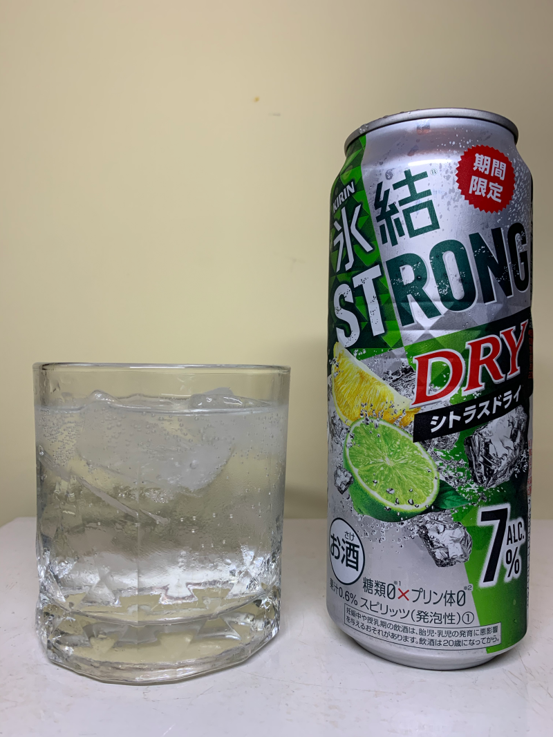 KIRIN 冰結 Strong 檸檬萊姆風味調酒