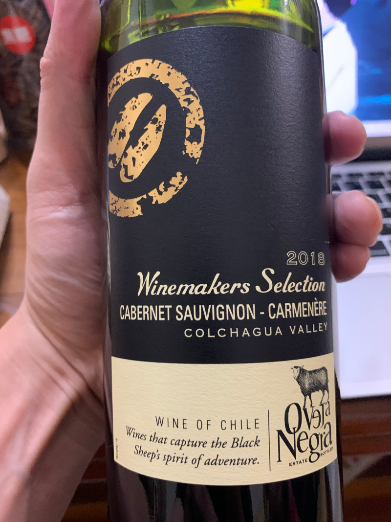 Oveja Negra Cabernet Sauvignon- Carmenere Winemaker’s selection