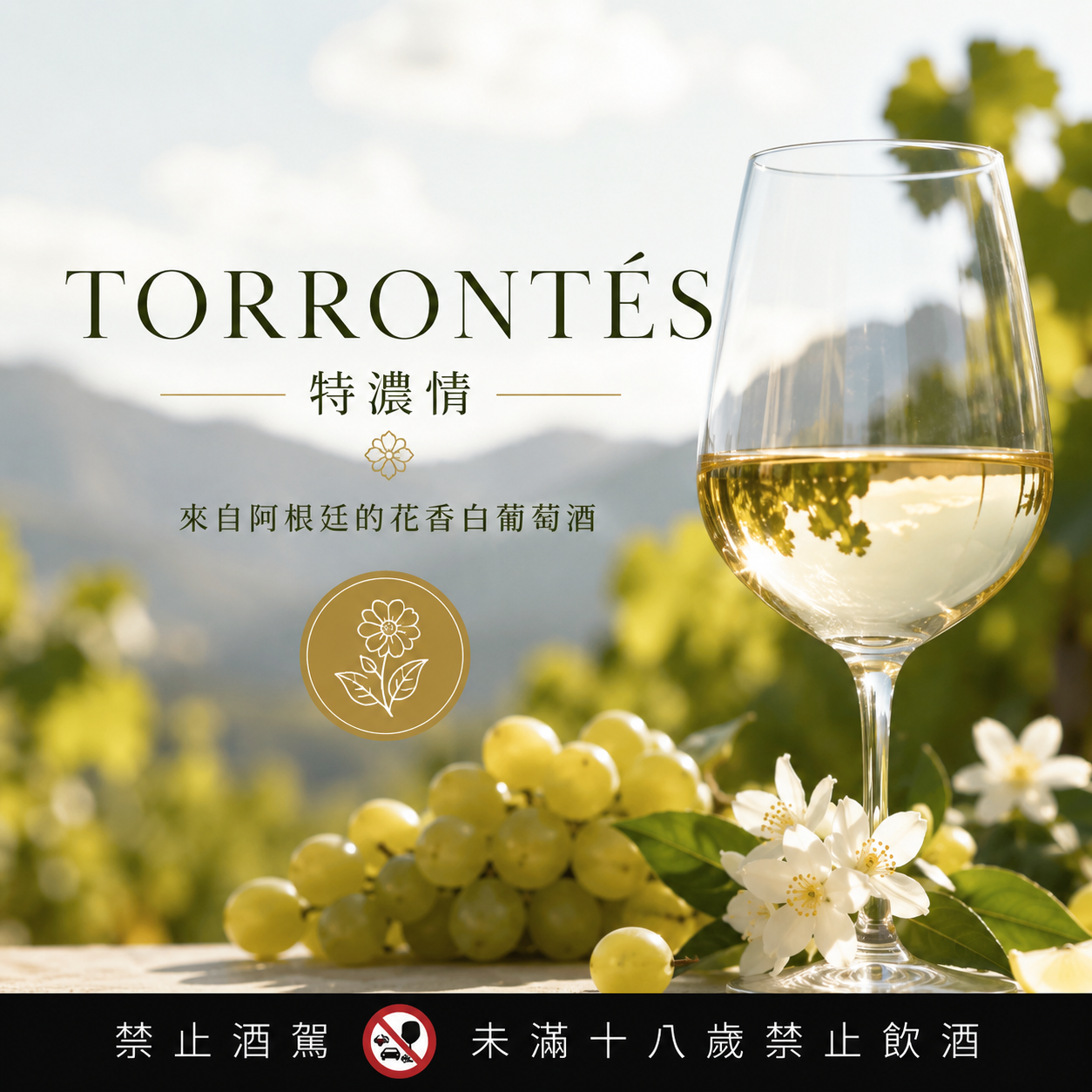 Torrontés（特濃情）是什麼？阿根廷最具代表性的白葡萄品種